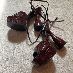 Azalea Wang heels- brand new, never worn!